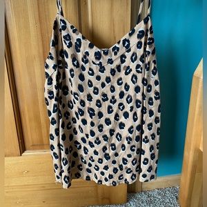 NEW a new day cheetah tank top
